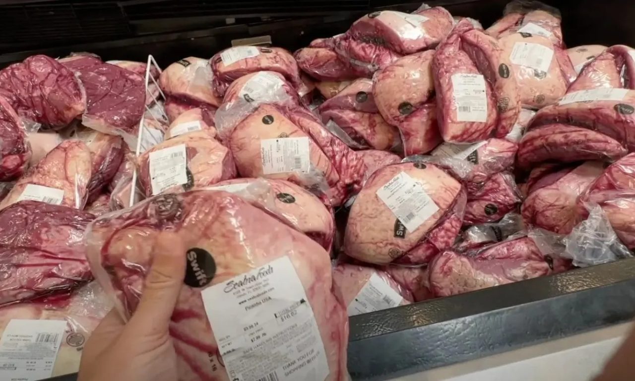 Peço da picanha brasileira em atacadão dos EUA impressiona
