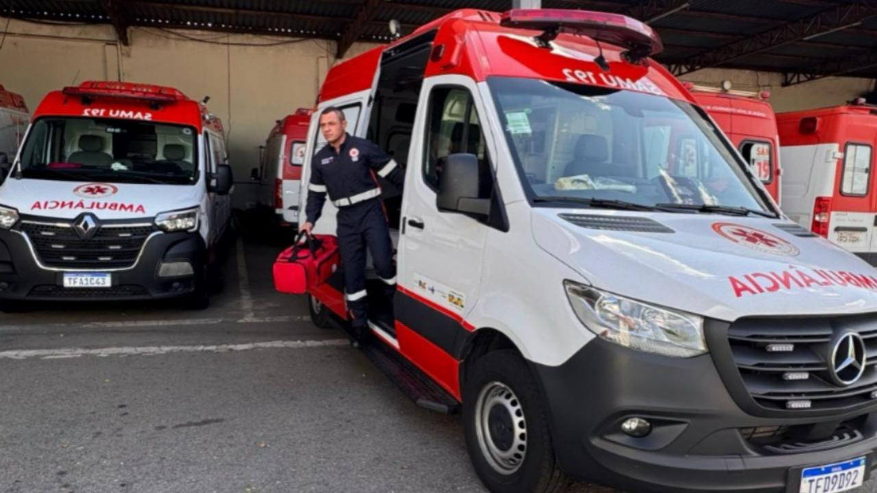 Ação rápida de bombeiro salva criança em Anápolis que colocou no pescoço algo que não devia