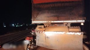 Motociclista não resiste e morre após colidir com caminhão em Goianésia