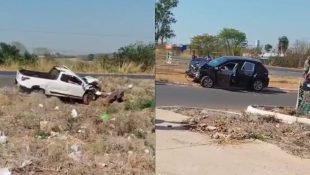 Vítimas ficam presas às ferragens após grave acidente de trânsito em Anápolis