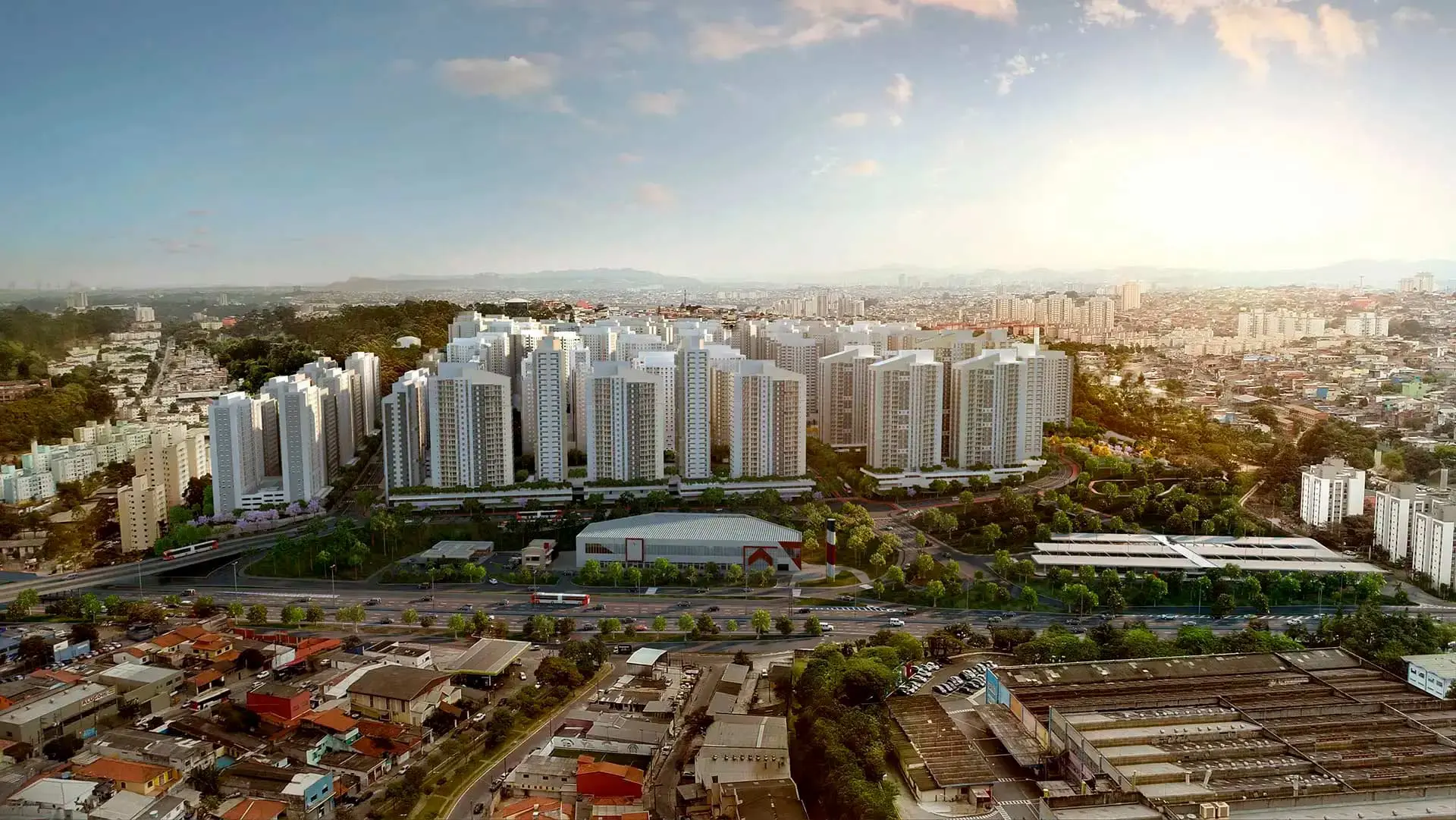 Maior condomínio do Brasil terá 22 mil apartamentos e vai funcionar como uma cidade inteligente