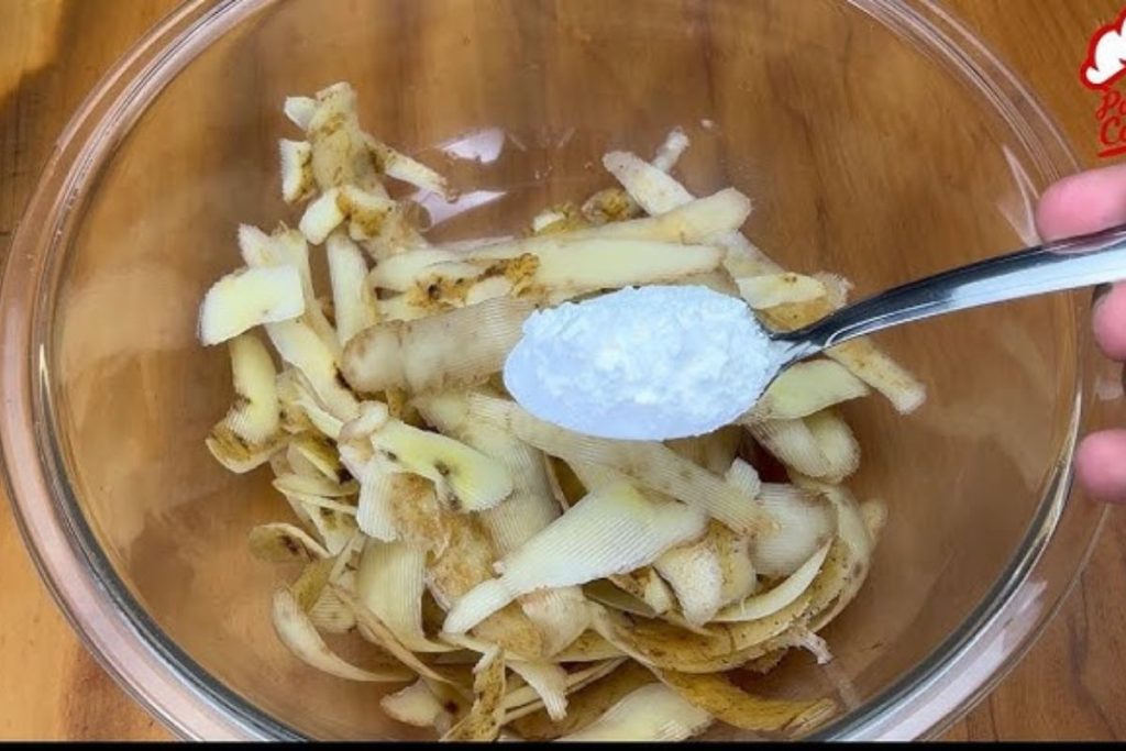 Misture cascas de batata com bicarbonato de sódio: por que é recomendado e para que serve
