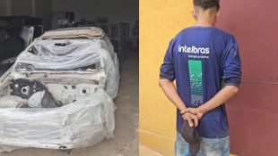 Trio que vendia peças roubadas de automóveis em Goiânia é preso em flagrante pela PM