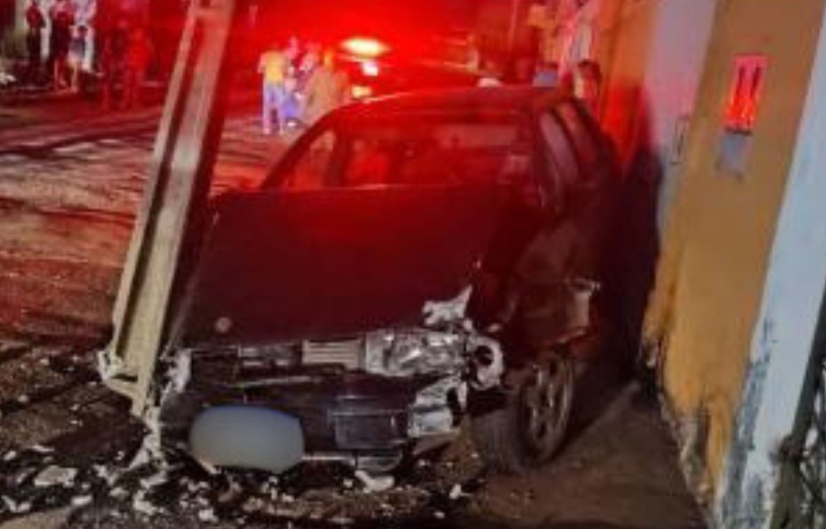 Motorista sai para comprar cigarro em Anápolis, causa acidente e acaba preso