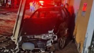 Motorista sai para comprar cigarro em Anápolis, causa acidente e acaba preso