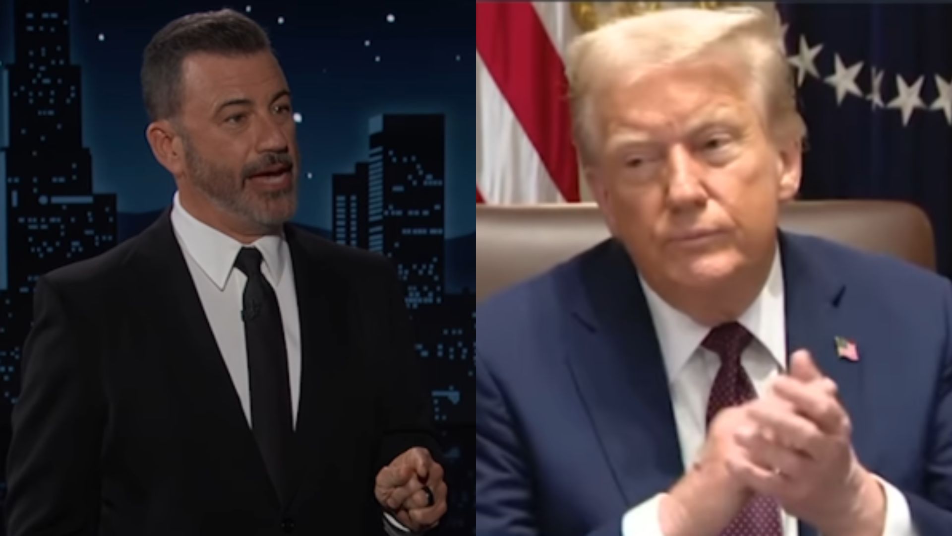 ‘Você é o próximo’: os embates entre Jimmy Kimmel e Donald Trump