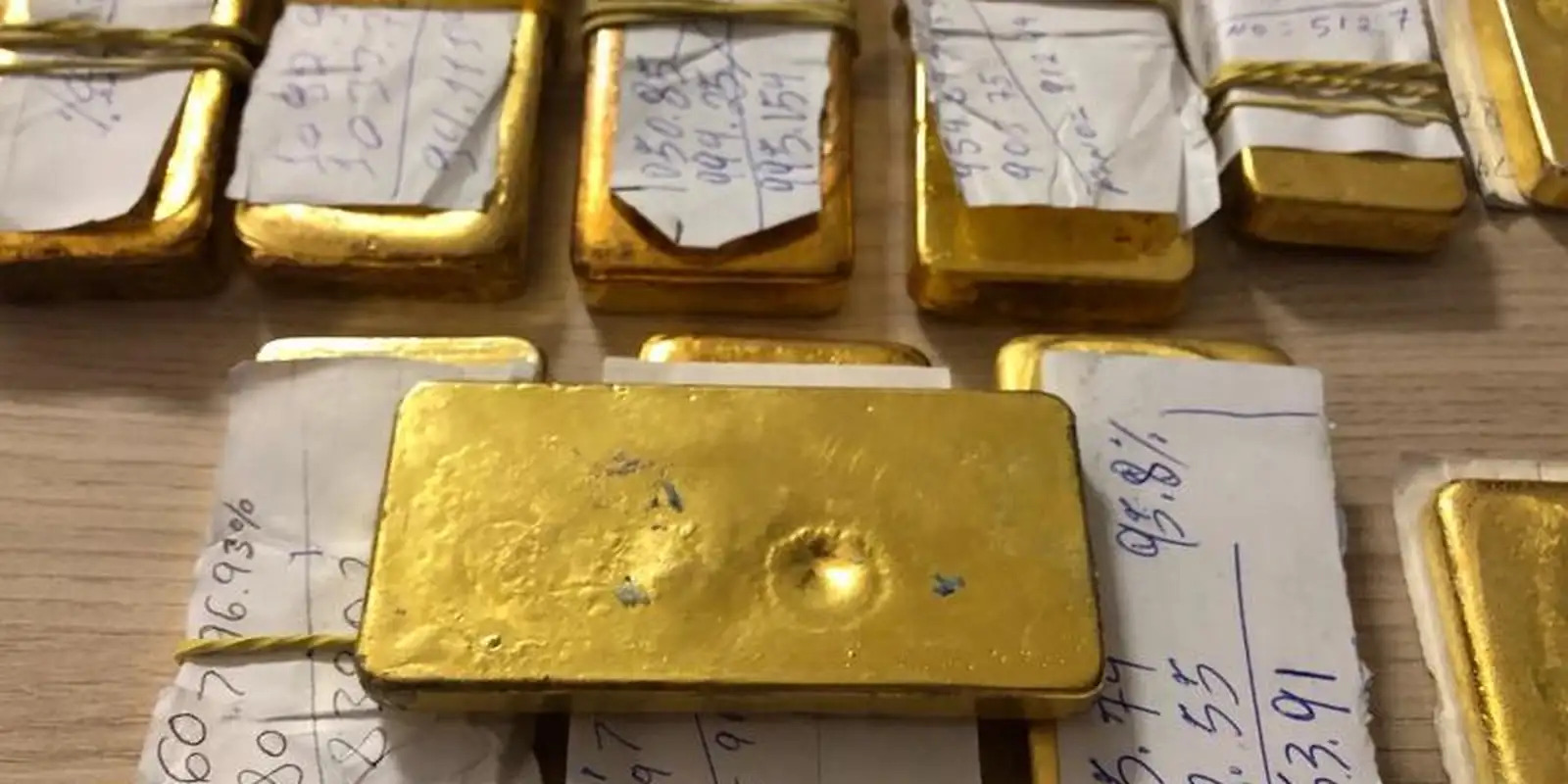 Quanto está custando um grama de ouro hoje no Brasil, segundo a cotação
