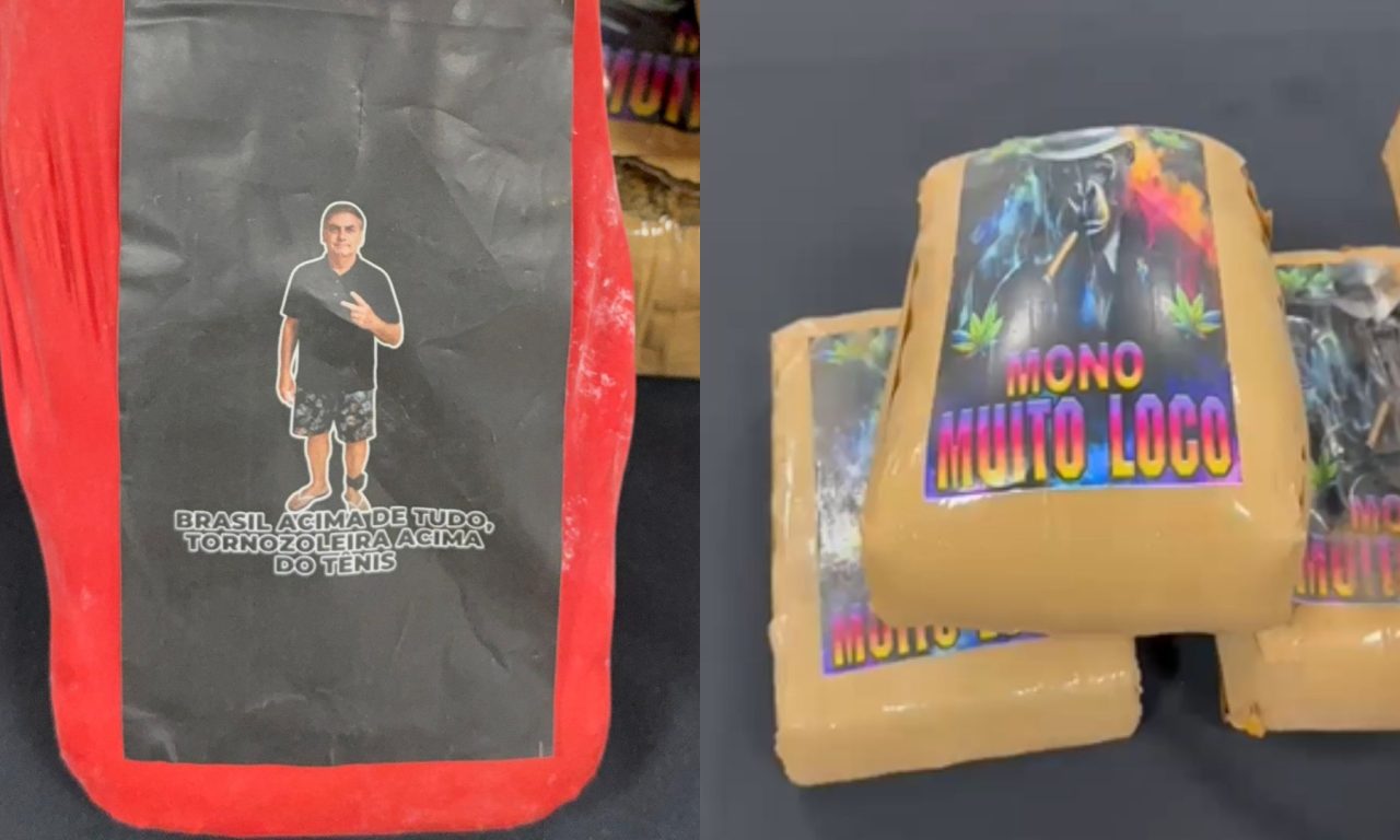 Casal preso vendia até a "maconha do Bolsonaro".