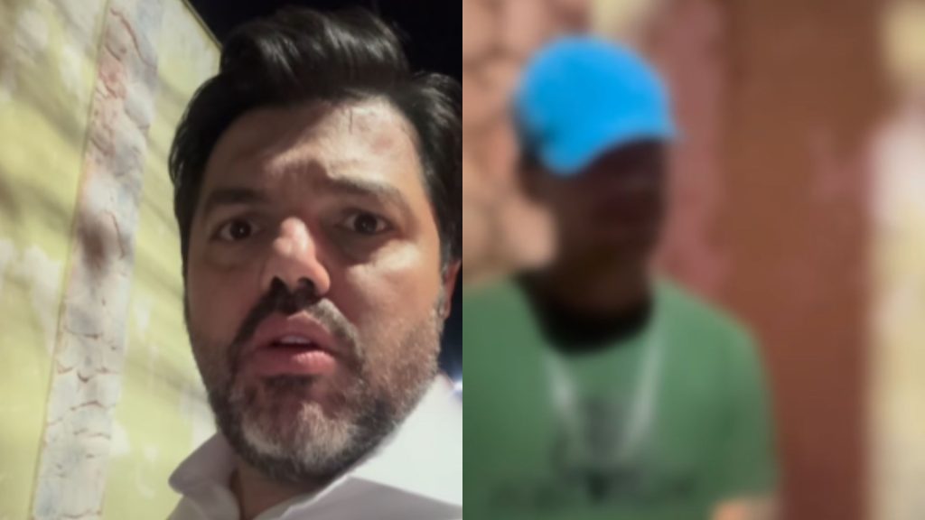 Márcio Corrêa (PL) compartilhou a conversa que teve com morador em situação de rua.