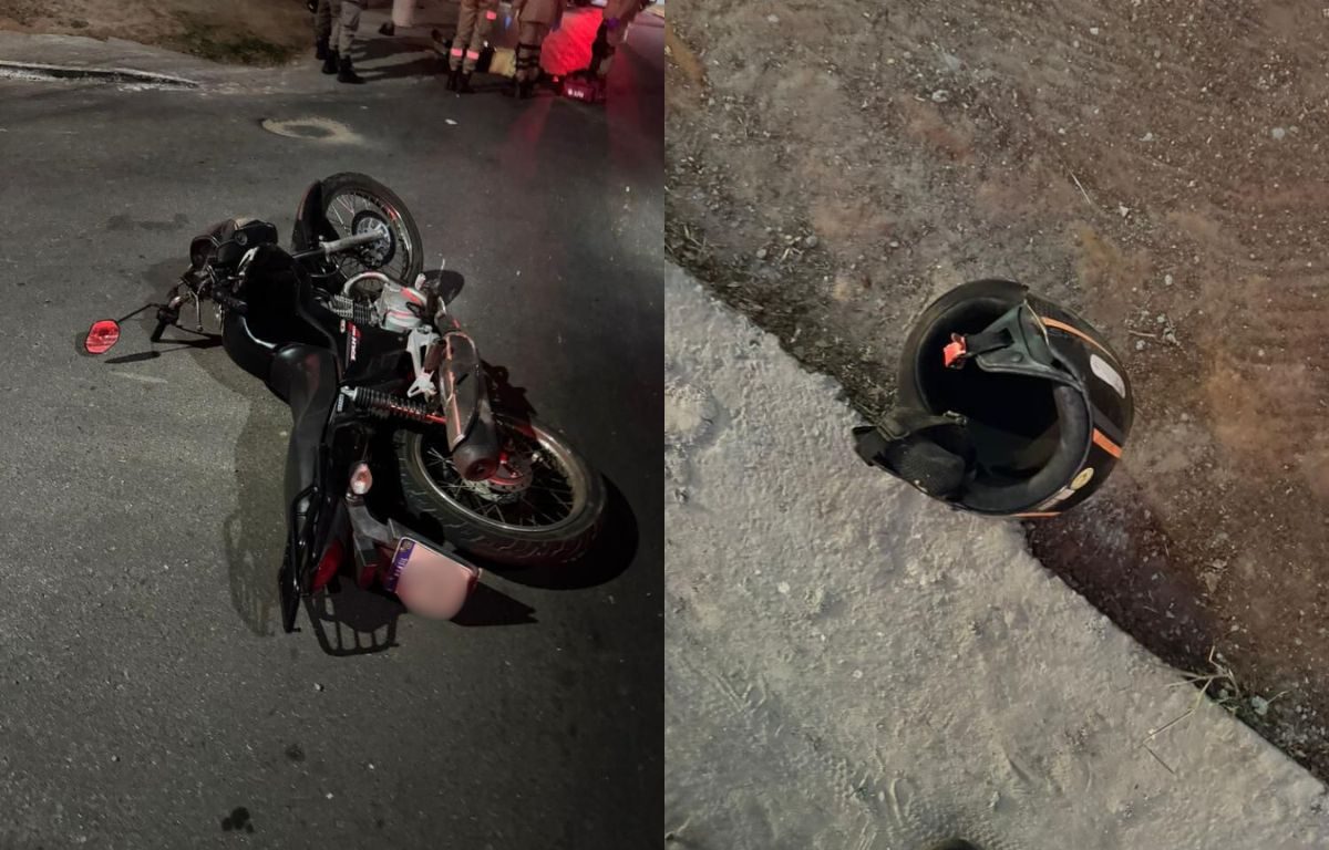 Motociclista morre em Aparecida de Goiânia após perder controle e sofrer grave acidente