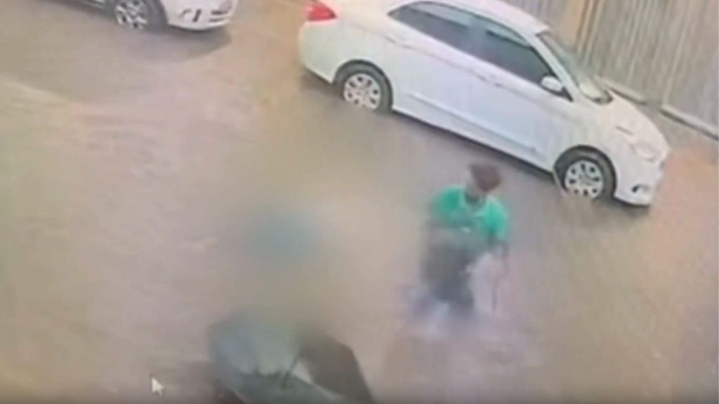 Wil Robson acompanhava Nathaly Rodrigues do Nascimento durante temporal.