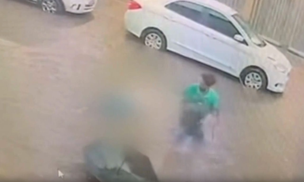 Wil Robson acompanhava Nathaly Rodrigues do Nascimento durante temporal.