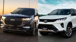 Caoa Chery Tiggo 8 superou o Toyota Hilux SW4 em vendas.