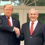 Donald Trump e Binyamin Netanyahu.