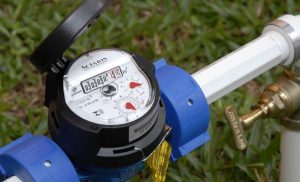 Hidrômetro instalado