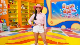 Ana Castela esteve à frente de um episódio do Bom Dia e Cia. (Foto: Reprodução)