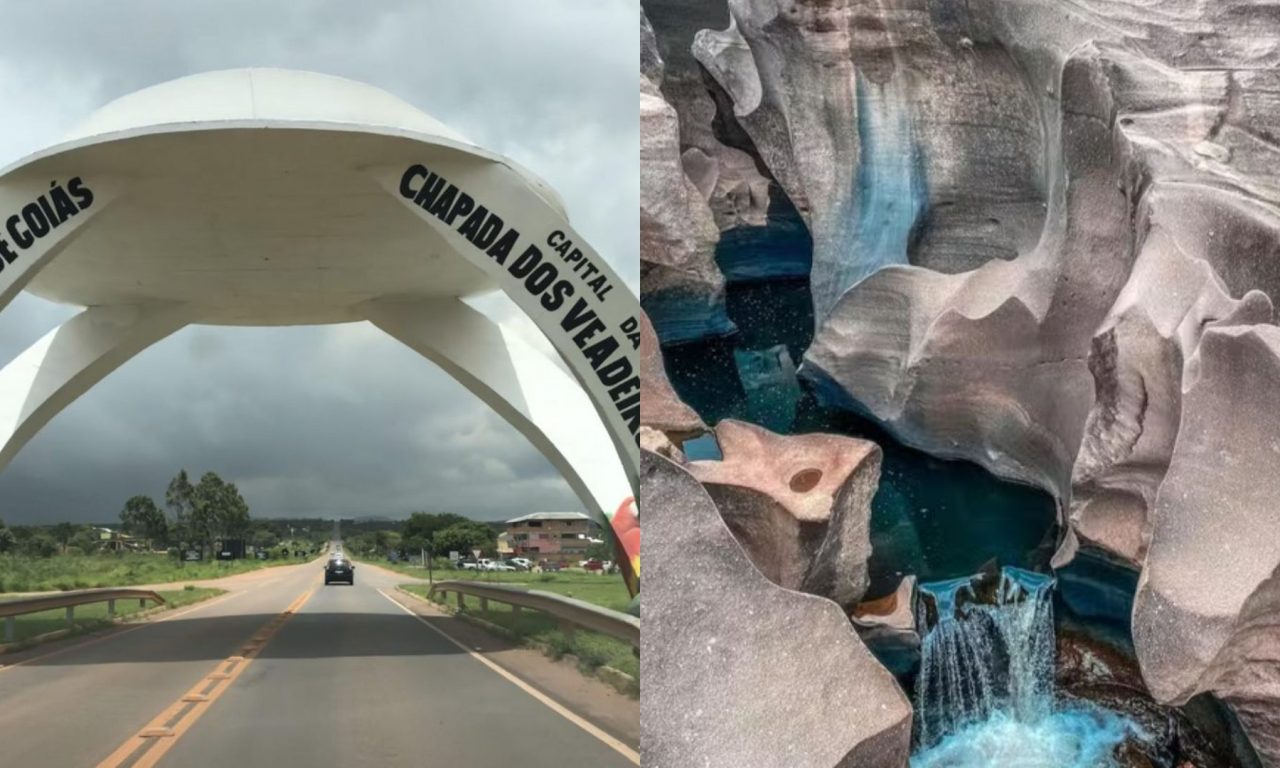 Cidade se ergue no Norte do estado como local de avistamento de óvnis e ecoturismo. (Foto: Prefeitura de Alto Paraíso e Secretaria de Turismo de Alto Paraíso de Goiás)
