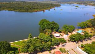 Vista aérea de Anhanguera, a menor cidade goiana. (Foto: Prefeitura de Anhanguera)