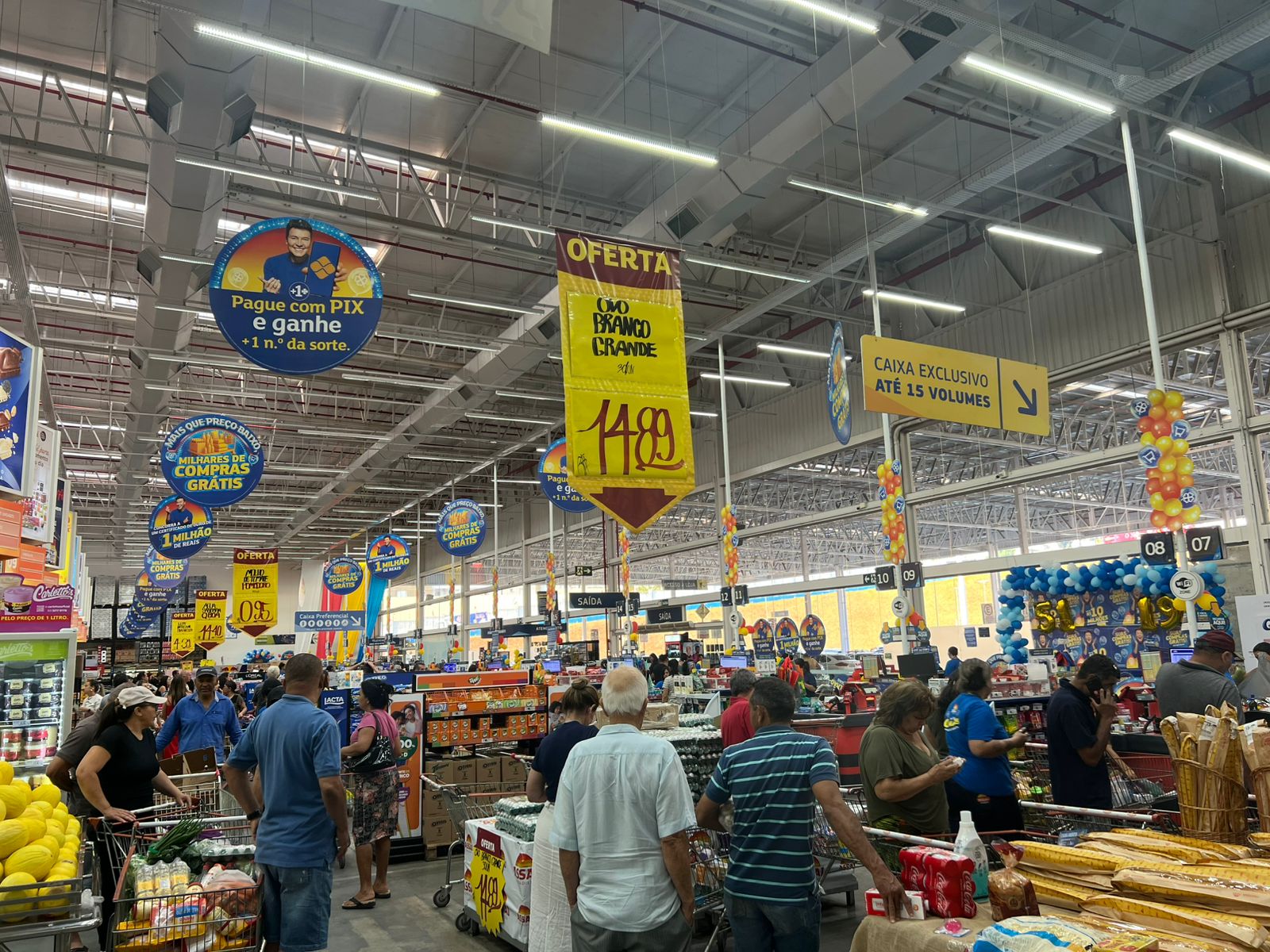 Assaí Atacadista anuncia mudança no horário de funcionamento em Anápolis