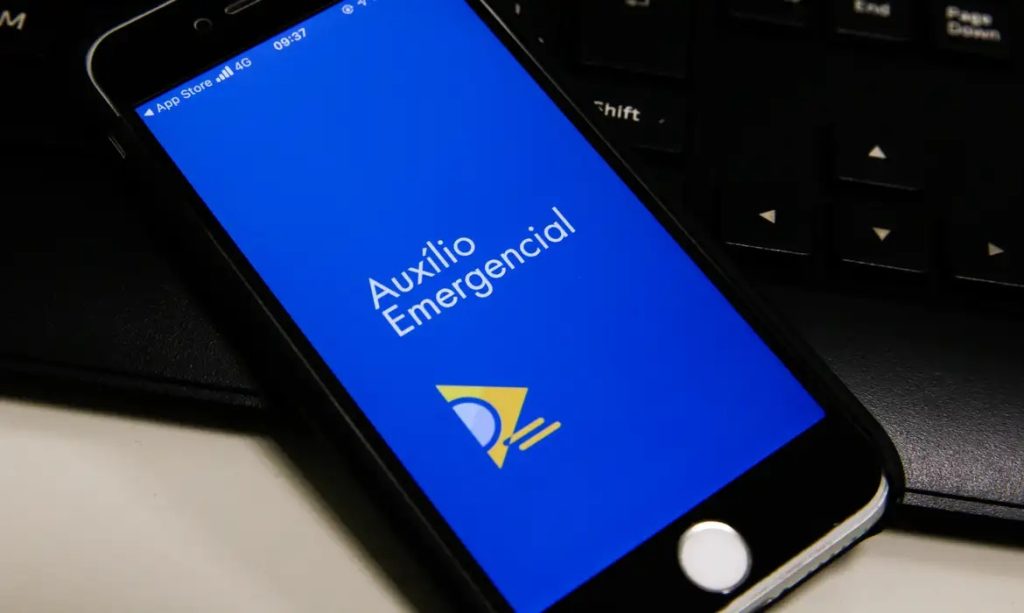 Tela do Auxílio Emergencial. (Foto: Marcello Casal jr/Agência Brasil)