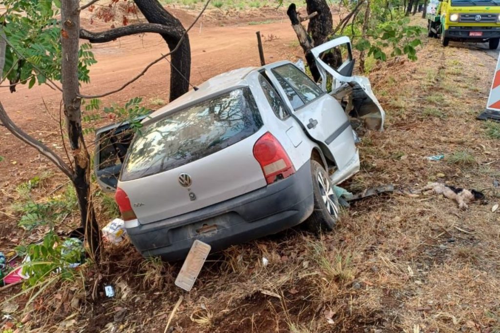Jovem mãe morre após sofrer grave acidente na BR-153
