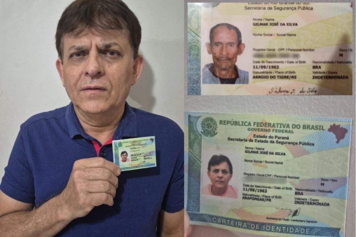 Eles têm o mesmo nome e sobrenome, nasceram no mesmo dia e disputam número de CPF