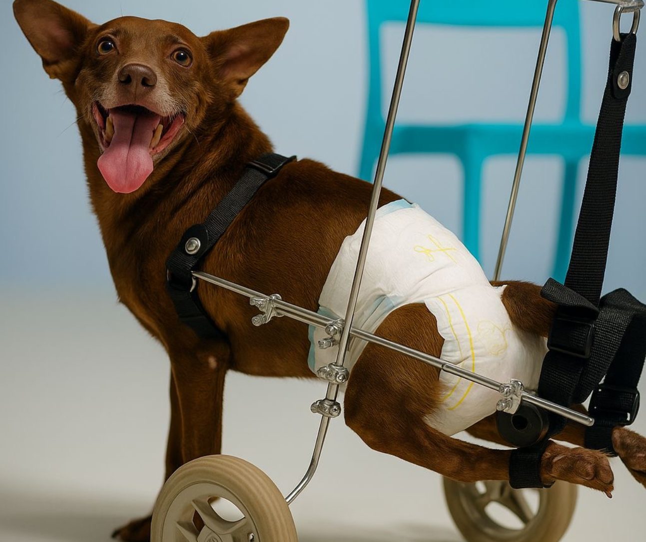Cães com deficiência nos ensinam todos os dias sobre amor e superação