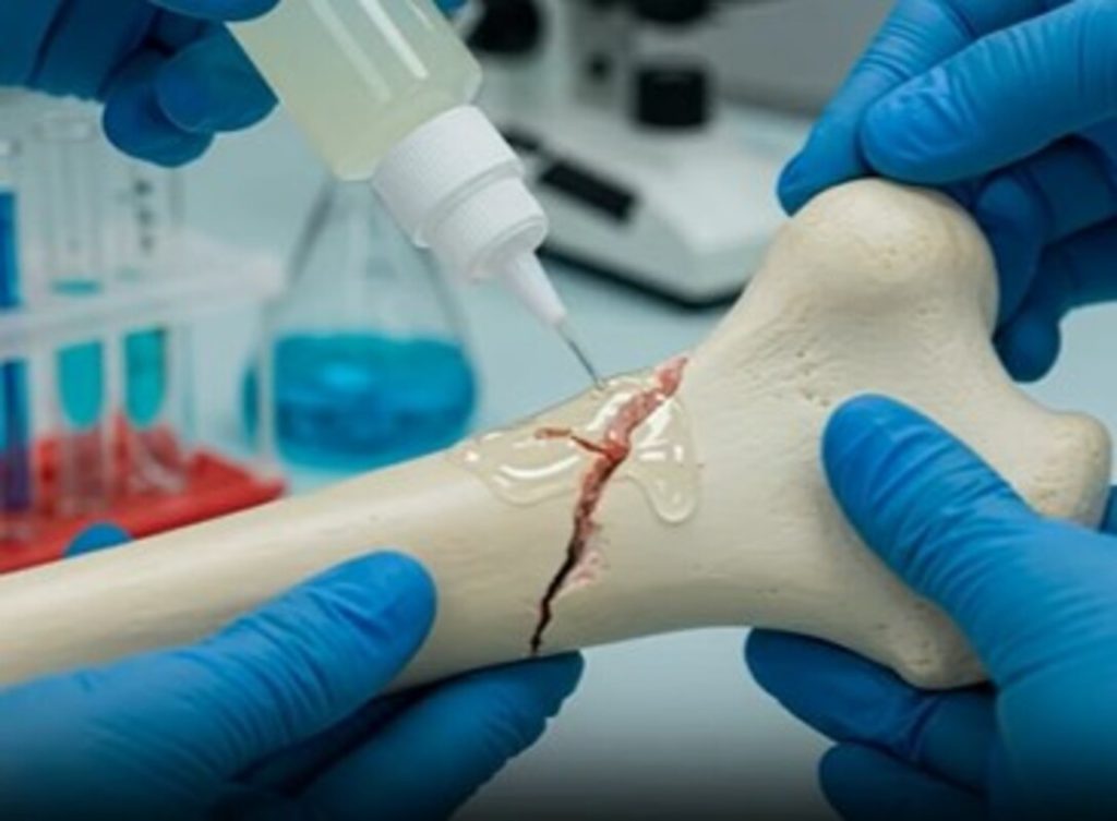 China cria cola óssea que repara fraturas em 3 minutos sem intervenção cirúrgica