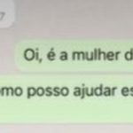 Esposa flagra mensagem da vizinha para o marido e resposta surpreende
