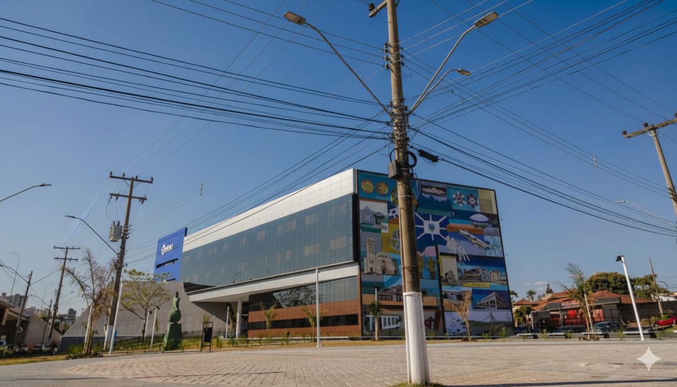 Como Anápolis seria se tivesse fios subterrâneos; confira as imagens feitas por IA