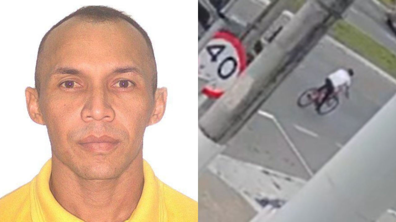 Ciclista morre em Goiânia após ser atropelado por motorista que fugiu; câmera registrou acidente