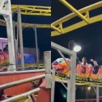 Imagem mostra acidente envolvendo brinquedo em Senador Canedo.