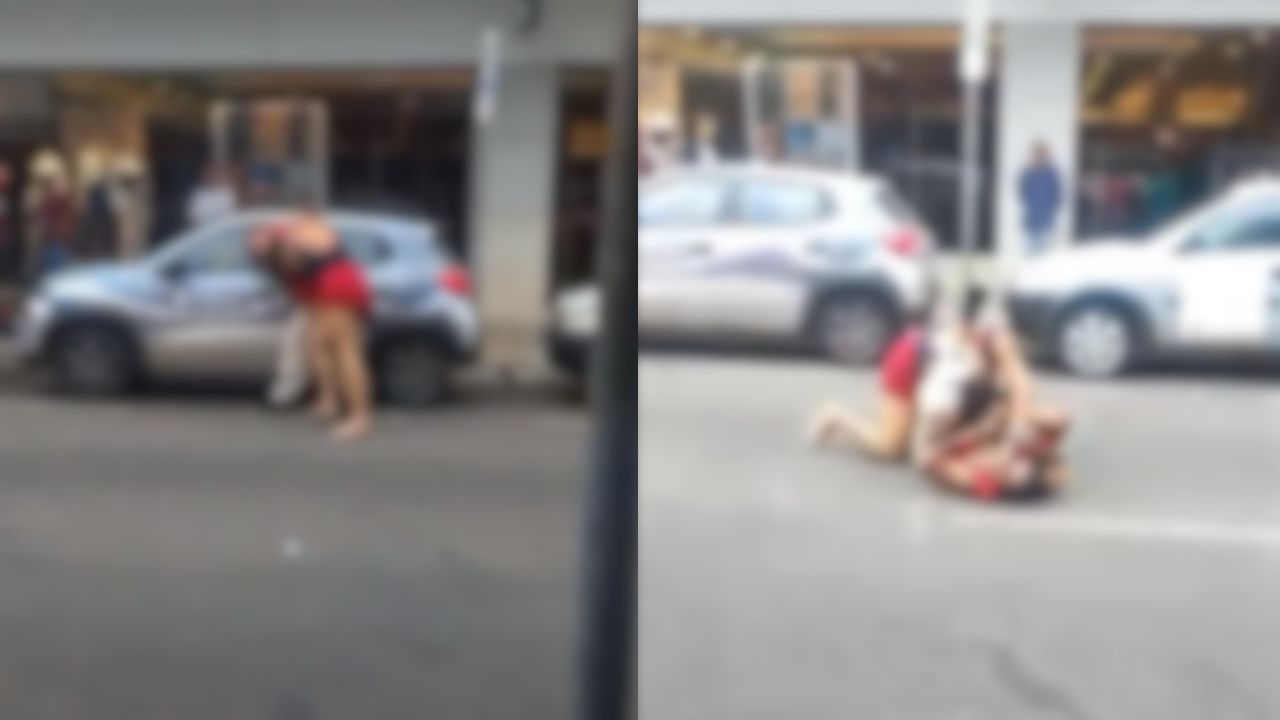 Briga entre travesti e cliente causa confusão e tumultua trânsito no Centro de Anápolis