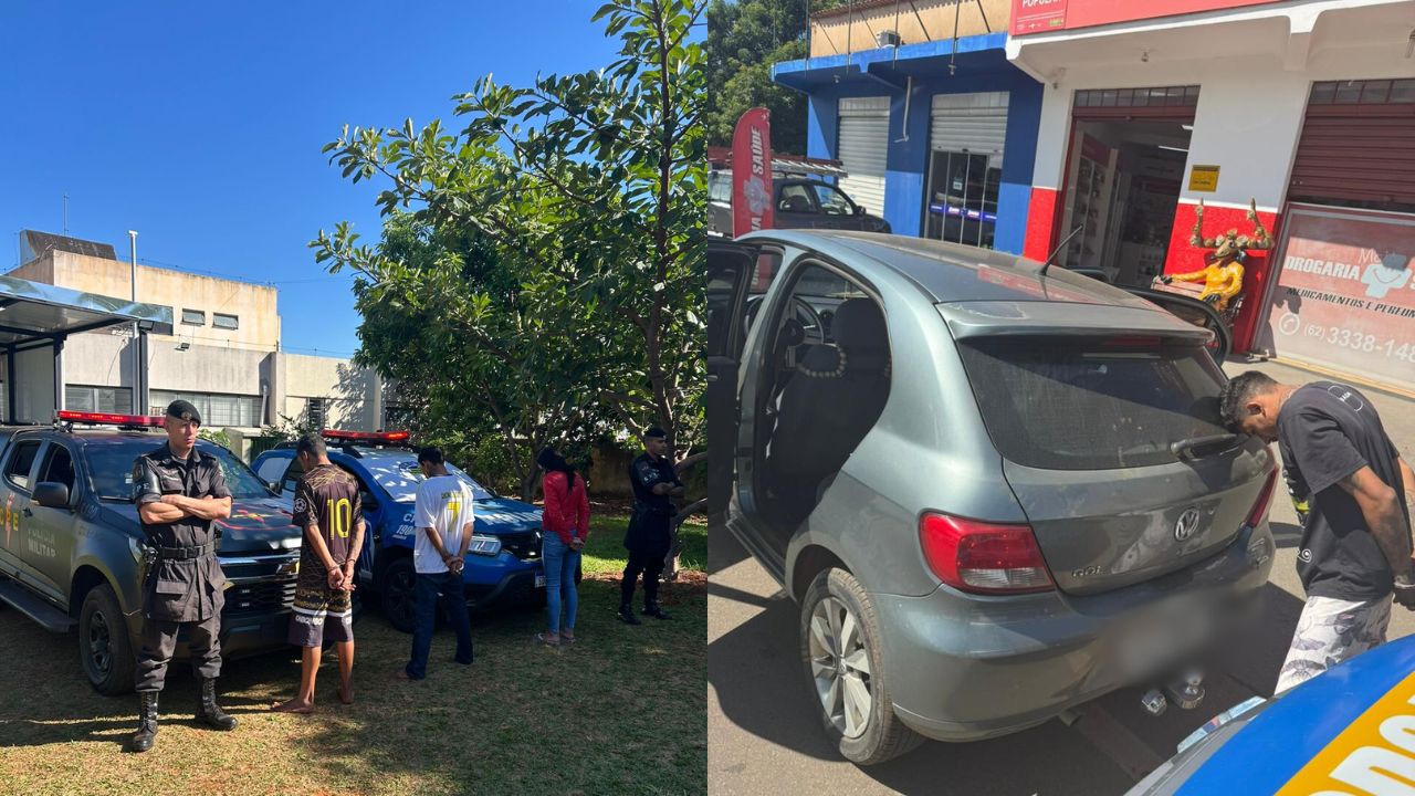 Seis suspeitos de ataque a bar em Anápolis são presos em operação conjunta da PM