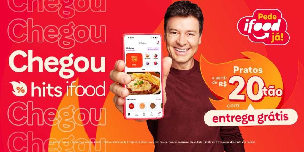 iFood lança um novo programa “Hits iFood”. (Foto: Divulgação)