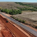 Com recursos do Fundeinfra, Goinfra duplica trecho da GO-139 na ligação de Piracanjuba a Caldas Novas (Foto: Silvano Vital e Cristiano Oliveira) RODOVIAS