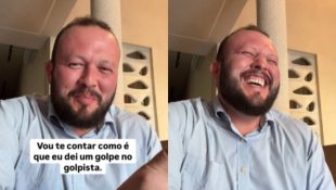 Geraldo Rodrigues contou como conseguiu reverter o golpe. (Foto: Reprodução/@loveorganicos)