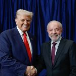 Lula e Trump se reuniram na Malásia. (Foto: Ricardo Stuckert/PR)