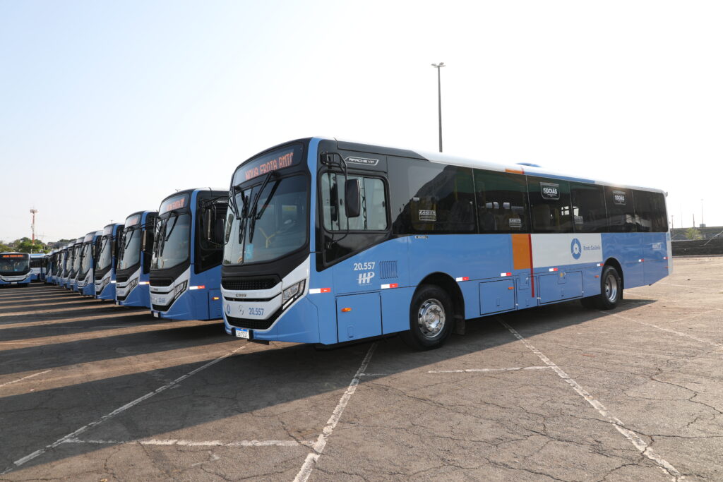 Governo de Goiás está promovendo a maior transformação já realizada no transporte coletivo urbano da Região Metropolitana. (Foto: Divulgação)