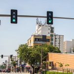 Farol verde para passagem dos veículos
