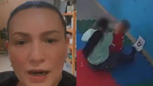 Mãe da criança se pronunciou após o episódio de agressão. (Foto: Redes Sociais) professora