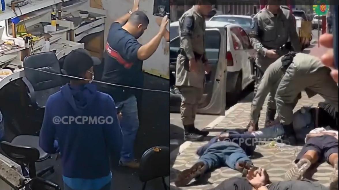 Polícia prende suspeitos de assalto em joalheria de Goiânia que gerou prejuízo de R$ 30 mil