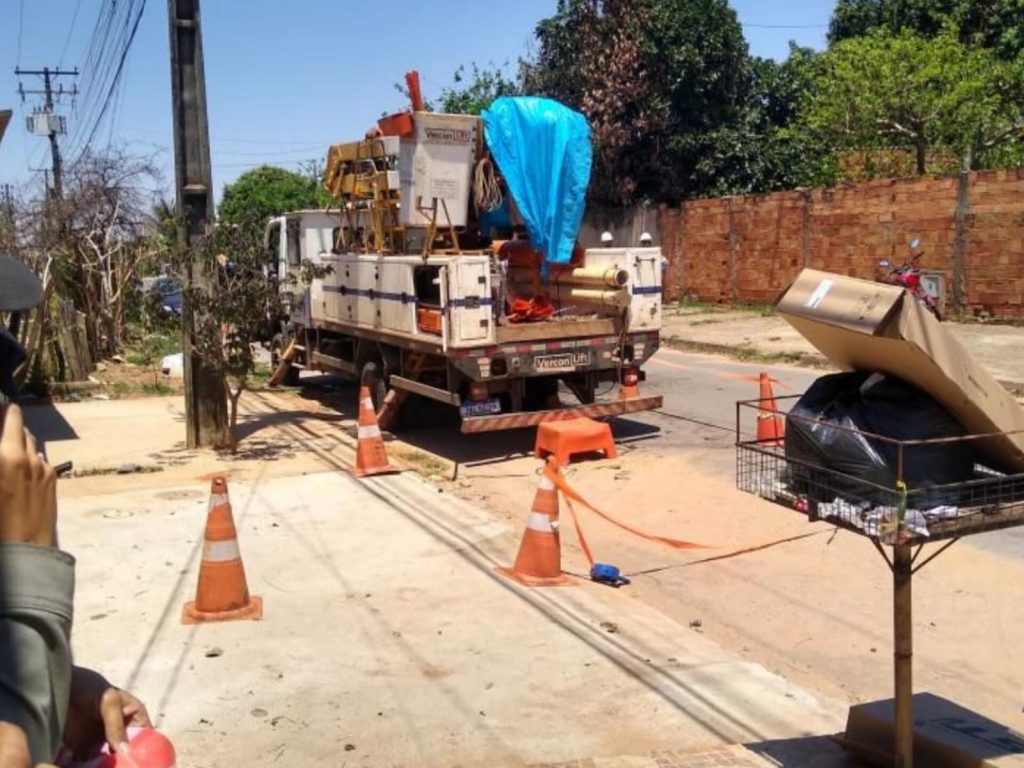 Eletricista teve o óbito confirmado ainda no local. (Foto: Reprodução)