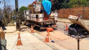 Eletricista teve o óbito confirmado ainda no local. (Foto: Reprodução)