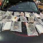 Motorista foi encaminhado com a carga até a Central de Flagrantes. (Foto: Divulgação)