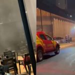 Ação rápida da PM evita tragédia após incêndio em lanchonete de Goiânia