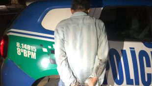 Homem foi preso em flagrante após ameaçar companheira. 9Foto: Reprodução)