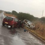 Acidente resultou na morte de uma das vítimas e em outros três feridos. (Foto: Reprodução)