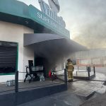 Incêndio deixou rastro de destruição. (Foto: Reprodução)