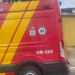 Corpo de Bombeiros ainda tentou reanimar o bebê, que teve o óbito confirmado. (Foto: Reprodução)